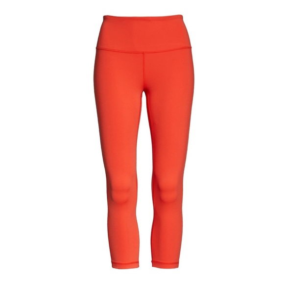 Zella Studio Lite Crop Leggings Red Firelight Size XS NWT - Picture 5 of 7